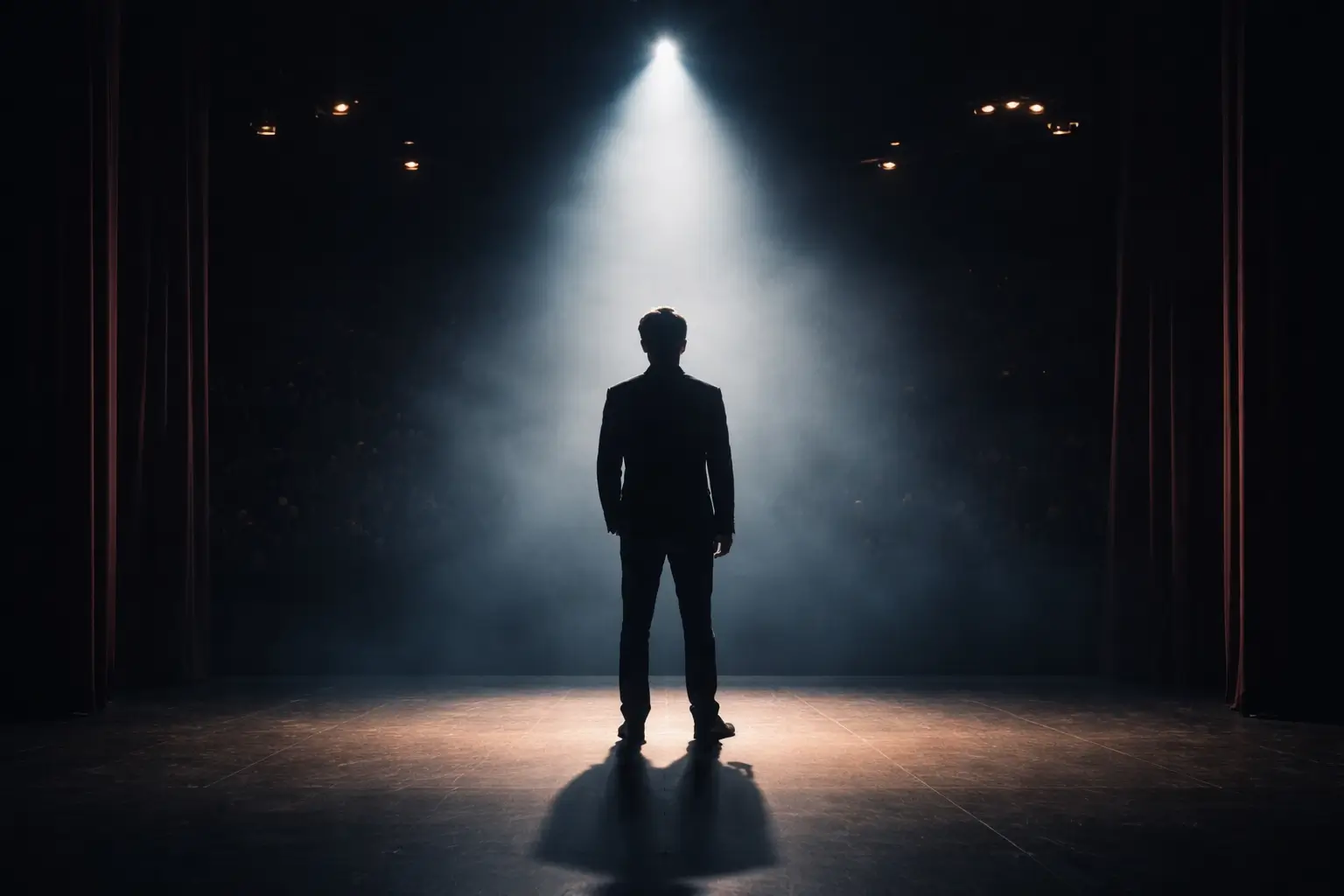 Tenemos un lugar en la vida actor en escenario